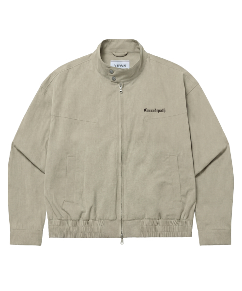 セール】Path Nylon Jacket Beige（ナイロンジャケット）｜IDWS