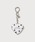 COVERNAT�i�J�o�[�i�b�g�j�́uWOMEN HEART DOT MIRROR KEYRING�i�L�[�z���_�[�j�v�b�z���C�g