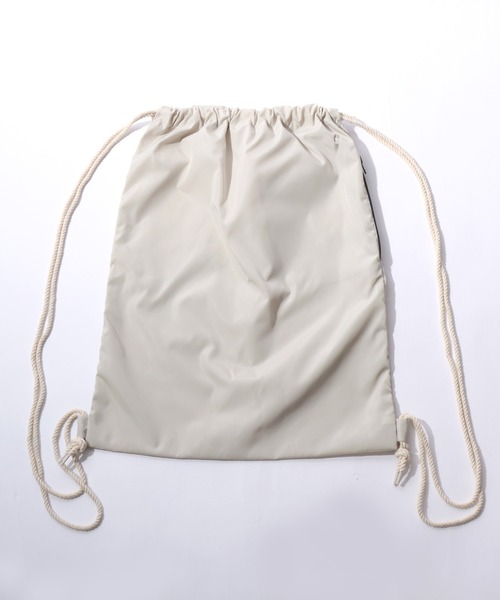 SITRY(シトリー)の「Cat Print Knapsack/猫 アニマル プリント ナップサック メンズ レディース(バックパック/リュック・レディース・カラフル/チャコール/アイボリー・FREE)」の9枚目の写真