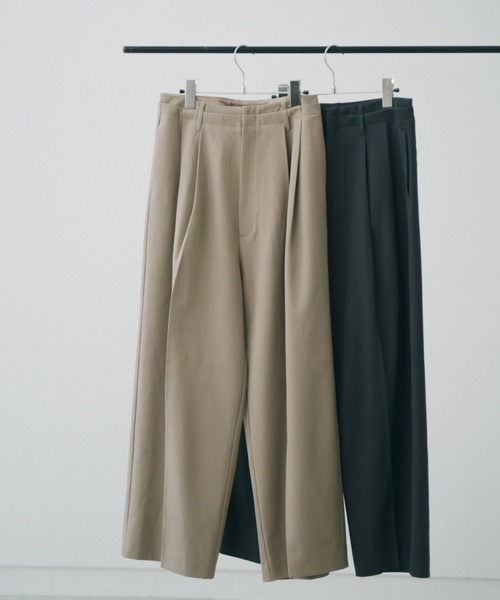 lit（リット）の「Double Belt Pants（その他パンツ・レディース・チャコールグレー/ベージュ・38/36）」の15枚目の写真