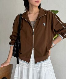 U.S. POLO ASSN.（ユーエスポロアッスン）の「鹿の子トラックジャケット（ブルゾン）」