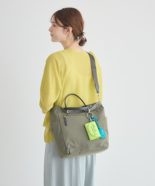 KATHARINE ROSS（キャサリンロス）の「【KATHARINE ROSS】【story.】リバーシブルストレレージバッグ（トートバッグ・レディース・ブラック/カーキ/ブラウン・MEDIUM）」の13枚目の写真