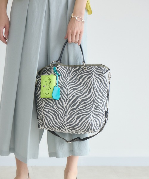 KATHARINE ROSS（キャサリンロス）の「【KATHARINE ROSS】【story.】リバーシブルストレレージバッグ（トートバッグ・レディース・ブラック/カーキ/ブラウン・MEDIUM）」の14枚目の写真