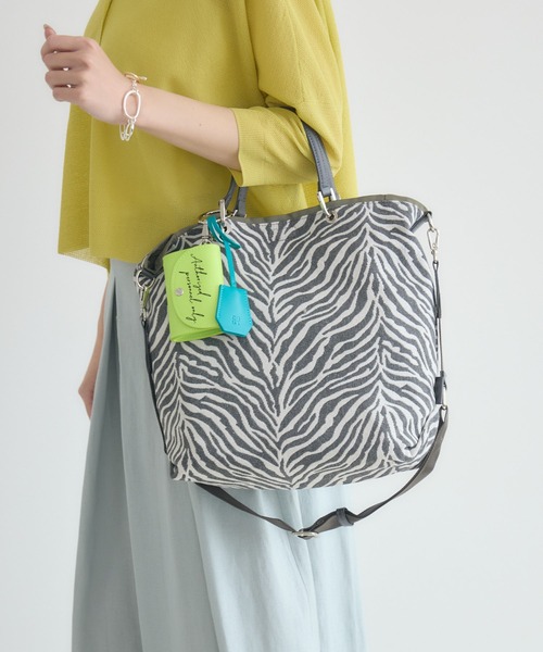 KATHARINE ROSS（キャサリンロス）の「【KATHARINE ROSS】【story.】リバーシブルストレレージバッグ（トートバッグ・レディース・ブラック/カーキ/ブラウン・MEDIUM）」の16枚目の写真