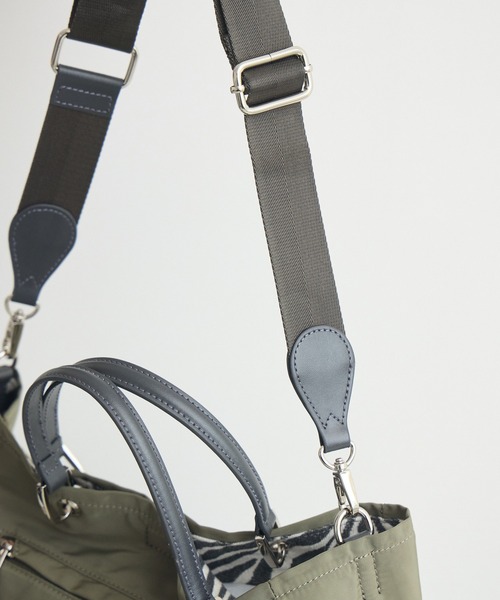 KATHARINE ROSS（キャサリンロス）の「【KATHARINE ROSS】【story.】リバーシブルストレレージバッグ（トートバッグ・レディース・ブラック/カーキ/ブラウン・MEDIUM）」の18枚目の写真