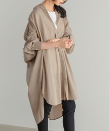 itto...（イット）の「コットン100％オーバーサイズシャツワンピース（シャツワンピース）」