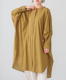 itto...（イット）の「コットン100％オーバーサイズシャツワンピース（シャツワンピース）」