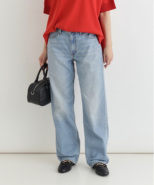 Levi's（リーバイス）の「Levi's(リーバイス)９４バギーＣＯＯＬ（デニムパンツ・レディース・ライトインディゴブルー・24inch/25inch/26inch/27inch）」の2枚目の写真