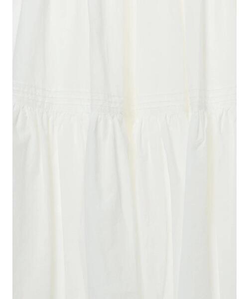 Te chichi（テチチ）の「コットンボイルティアードスカート《2026 spring catalog item》（スカート・レディース・ブラック/オフホワイト/グリーン・F）」の15枚目の写真