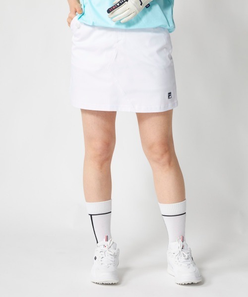 FILA GOLF(フィラゴルフ )の「【FILA GOLF:フィラゴルフ】レディース台形スカート ゴルフ(スカート・レディース・ホワイト/ライトブルー/ネイビー/ベージュ・SMALL/MEDIUM/LARGE/X-LARGE)」の12枚目の写真