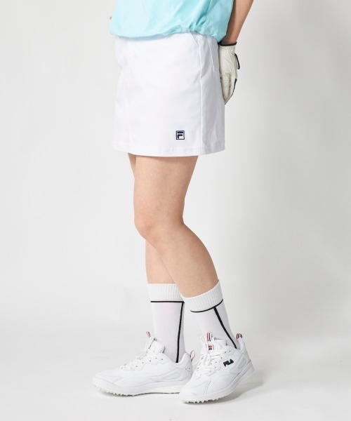 FILA GOLF(フィラゴルフ )の「【FILA GOLF:フィラゴルフ】レディース台形スカート ゴルフ(スカート・レディース・ホワイト/ライトブルー/ネイビー/ベージュ・SMALL/MEDIUM/LARGE/X-LARGE)」の11枚目の写真