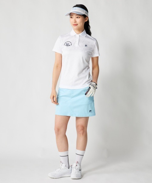 FILA GOLF(フィラゴルフ )の「【FILA GOLF:フィラゴルフ】レディース台形スカート ゴルフ(スカート・レディース・ホワイト/ライトブルー/ネイビー/ベージュ・SMALL/MEDIUM/LARGE/X-LARGE)」の19枚目の写真