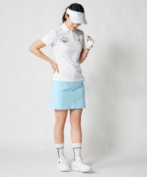 FILA GOLF(フィラゴルフ )の「【FILA GOLF:フィラゴルフ】レディース台形スカート ゴルフ(スカート・レディース・ホワイト/ライトブルー/ネイビー/ベージュ・SMALL/MEDIUM/LARGE/X-LARGE)」の18枚目の写真