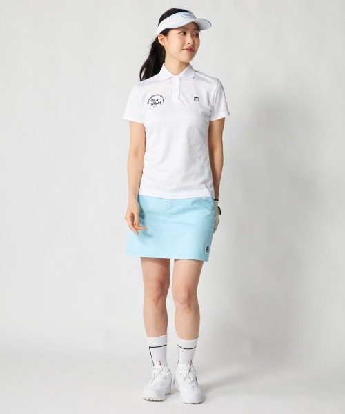 FILA GOLF(フィラゴルフ )の「【FILA GOLF:フィラゴルフ】レディース台形スカート ゴルフ(スカート・レディース・ホワイト/ライトブルー/ネイビー/ベージュ・SMALL/MEDIUM/LARGE/X-LARGE)」の17枚目の写真