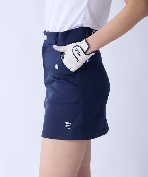 FILA GOLF(フィラゴルフ )の「【FILA GOLF:フィラゴルフ】レディース台形スカート ゴルフ(スカート・レディース・ホワイト/ライトブルー/ネイビー/ベージュ・SMALL/MEDIUM/LARGE/X-LARGE)」の15枚目の写真