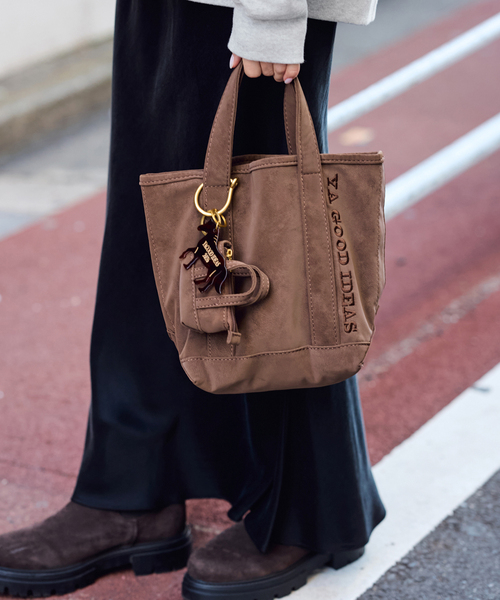 FRAMeWORK（フレームワーク）の「≪追加≫YA GOOD IDEAS GOOD NEWS BIG&MINI トート S 3（トートバッグ・レディース・モカ/ブラウン・FREE）」の11枚目の写真