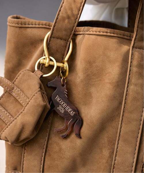 FRAMeWORK（フレームワーク）の「≪追加≫YA GOOD IDEAS GOOD NEWS BIG&MINI トート S 3（トートバッグ・レディース・モカ/ブラウン・FREE）」の14枚目の写真