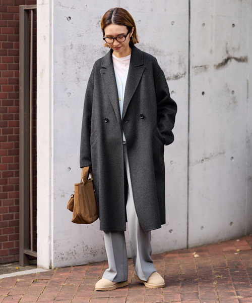 FRAMeWORK（フレームワーク）の「≪追加≫YA GOOD IDEAS GOOD NEWS BIG&MINI トート S 3（トートバッグ・レディース・モカ/ブラウン・FREE）」の15枚目の写真