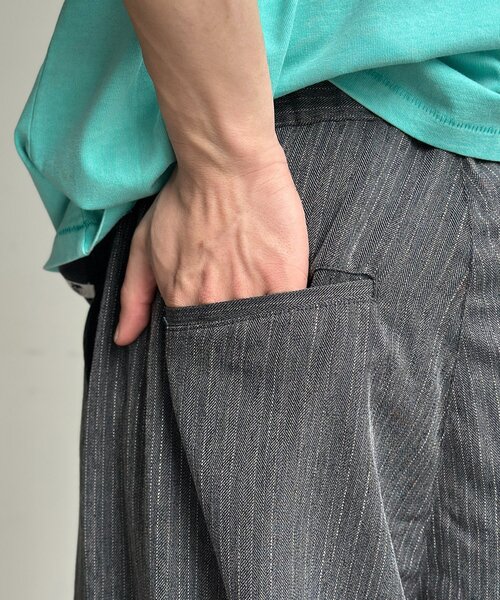 CPCM(シーピーシーエム)の「ヘリンボーンバレルイージースラックス(その他パンツ・メンズ・ブラック/グレー/チャコールグレー/ネイビー・MEDIUM/LARGE)」の21枚目の写真