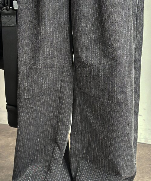 CPCM(シーピーシーエム)の「ヘリンボーンバレルイージースラックス(その他パンツ・メンズ・ブラック/グレー/チャコールグレー/ネイビー・MEDIUM/LARGE)」の22枚目の写真