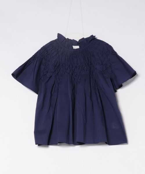 merlette（マーレット）の「【Merlette /マーレット】 Bejart　コットンシャーリングプルオーバーブラウス（シャツ/ブラウス・レディース・ネイビー・S）」の8枚目の写真