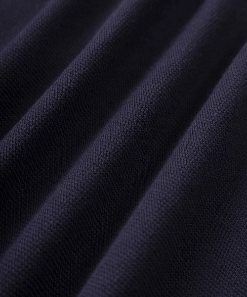 LYLE&SCOTT（ライルアンドスコット）の「【71】【LYLE & SCOTT/ライル&スコット】ワンポイント刺繍 鹿の子 リブライン ポロシャツ（ポロシャツ・メンズ・グレー/ブラック/グリーン/ホワイト/ネイビー/ピンク・M/XL/L）」の18枚目の写真