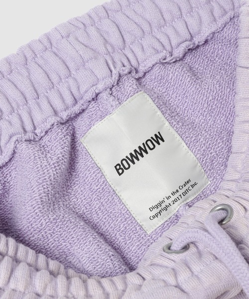 BOW WOW（バウワウ）の「SWEAT PANTS AGED（スウェットパンツ・メンズ・パープル・L/XL）」の6枚目の写真