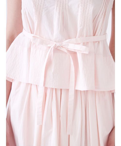 SNIDEL(スナイデル)の「エンブロイダリートップス(シャツ/ブラウス・レディース・ネイビー/ピンク/ホワイト・F)」の12枚目の写真