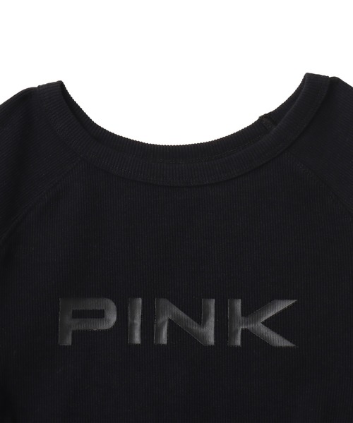 atmos pink（アトモスピンク）の「atmos pink Logo T-shirt / アトモス ピンク ロゴ T-シャツ（Tシャツ/カットソー・レディース・サックスブルー/ブラック/ホワイト・FREE）」の5枚目の写真