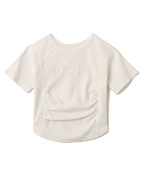 atmos pink（アトモスピンク）の「atmos pink Logo T-shirt / アトモス ピンク ロゴ T-シャツ（Tシャツ/カットソー・レディース・サックスブルー/ブラック/ホワイト・FREE）」の18枚目の写真