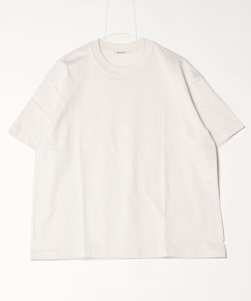 MATSUFUJI(マツフジ)の「【MATSUFUJI】 Short Sleeve T - Shirt(Tシャツ/カットソー・メンズ・ブラック/オフホワイト・3/4/2)」の2枚目の写真
