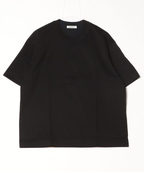 MATSUFUJI(マツフジ)の「【MATSUFUJI】 Short Sleeve T - Shirt(Tシャツ/カットソー・メンズ・ブラック/オフホワイト・3/4/2)」の1枚目の写真