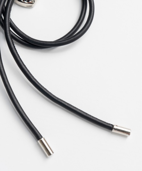 MAISON SPECIAL(メゾンスペシャル)の「【2026SUMMER PRE-ORDER】Vegan Leather Rope Belt/ヴィーガンレザーロープベルト(ベルト・レディース・イエロー/ブラック・FREE)」の6枚目の写真