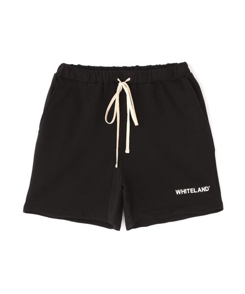WHITELAND(ホワイトランド)の「【WEB&DEPOT限定】WHITELAND/ホワイトランド/LOGO SWEAT SHORTS(スウェットパンツ・レディース・ベージュ/グレー/ブラック・L/M/S)」の7枚目の写真
