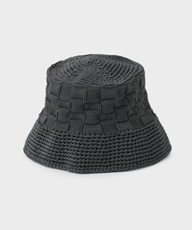 KIJIMA TAKAYUKI（キジマ　タカユキ）の「【KIJIMATAKAYUKI/キジマタカユキ】POLY KNIT BUCKET HAT（ハット）」