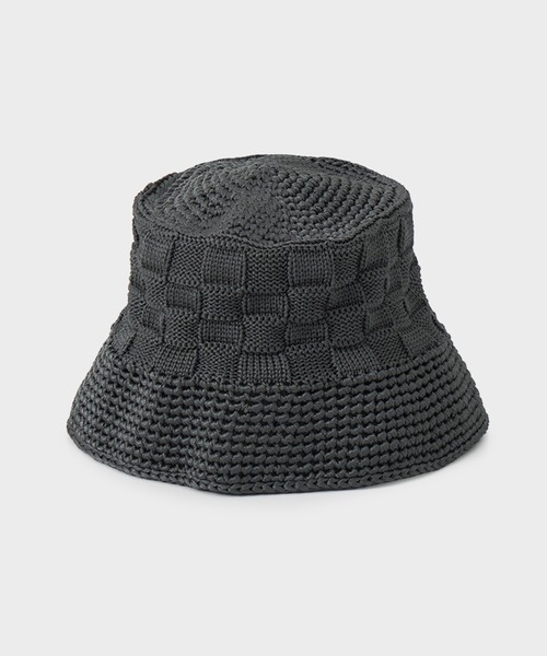 KIJIMATAKAYUKI/キジマタカユキ】POLY KNIT BUCKET HAT（ハット