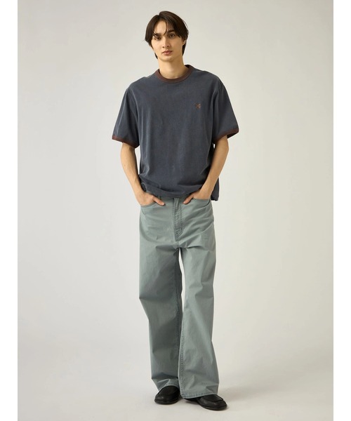 Mc McGREGOR(エムシーマックレガー)の「【Mc McGREGOR】クルーネック リンガー オーバーサイズ Tシャツ(Tシャツ/カットソー・メンズ・ブラウン/ダークグレー/ブルー系その他2・M/L)」の10枚目の写真