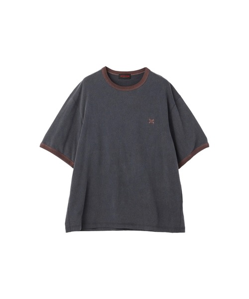 Mc McGREGOR(エムシーマックレガー)の「【Mc McGREGOR】クルーネック リンガー オーバーサイズ Tシャツ(Tシャツ/カットソー・メンズ・ブラウン/ダークグレー/ブルー系その他2・M/L)」の14枚目の写真