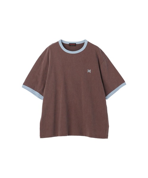 Mc McGREGOR(エムシーマックレガー)の「【Mc McGREGOR】クルーネック リンガー オーバーサイズ Tシャツ(Tシャツ/カットソー・メンズ・ブラウン/ダークグレー/ブルー系その他2・M/L)」の13枚目の写真