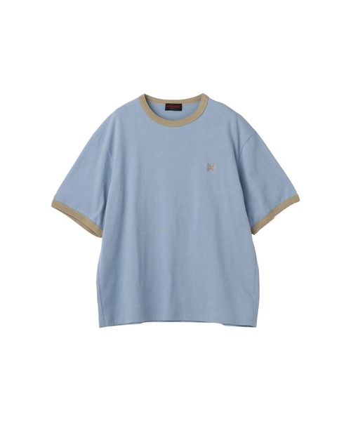 Mc McGREGOR(エムシーマックレガー)の「【Mc McGREGOR】クルーネック リンガー オーバーサイズ Tシャツ(Tシャツ/カットソー・メンズ・ブラウン/ダークグレー/ブルー系その他2・M/L)」の12枚目の写真