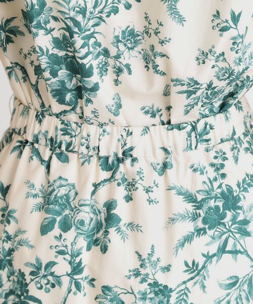 LAURA ASHLEY(ローラアシュレイ)の「【洗える/コットン100%/ウエストゴム/3colors】ウォールド ガーデン柄スカート(スカート・レディース・ブルー系/ダークグリーン系/ネイビー系・38/40)」の21枚目の写真