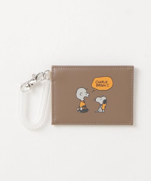 FUNALIVE（ファンアライブ）の「SNOOPY スヌーピー シングルパスケース 合皮（パスケース・レディース・オレンジ/グリーン・FREE）」の13枚目の写真