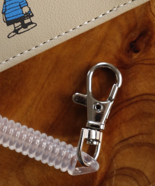 FUNALIVE（ファンアライブ）の「SNOOPY スヌーピー シングルパスケース 合皮（パスケース・レディース・オレンジ/グリーン・FREE）」の9枚目の写真