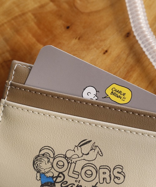 FUNALIVE（ファンアライブ）の「SNOOPY スヌーピー シングルパスケース 合皮（パスケース・レディース・オレンジ/グリーン・FREE）」の11枚目の写真