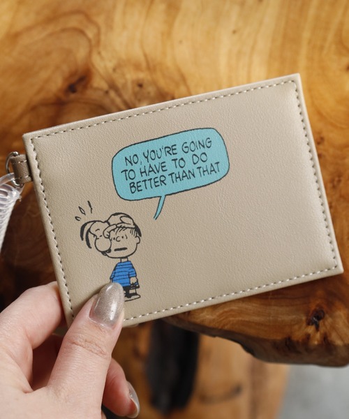 FUNALIVE（ファンアライブ）の「SNOOPY スヌーピー シングルパスケース 合皮（パスケース・レディース・オレンジ/グリーン・FREE）」の12枚目の写真