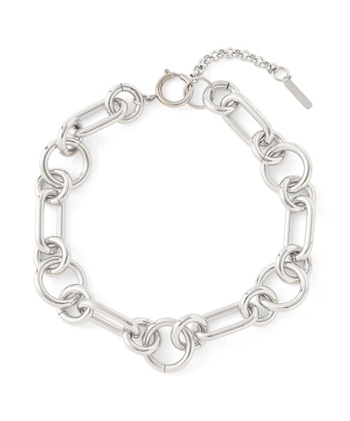 JUSTINE CLENQUET(ジュスティーヌクランケ)の「【JUSTINE CLENQUET/ジュスティーヌクランケ】チョーカー TROY CHOKER 33JC02TROY2(チョーカー・レディース・シルバー系その他・FREE)」の1枚目の写真