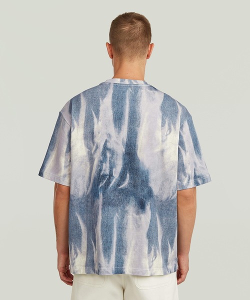 G-STAR(ジースター)の「【Safari Online掲載】Allover Loose T-Shirt/デニムフレームルーズTシャツ(Tシャツ/カットソー・メンズ・グレー系その他/ブルー系その他・X-SMALL/SMALL/MEDIUM/LARGE/X-LARGE)」の9枚目の写真