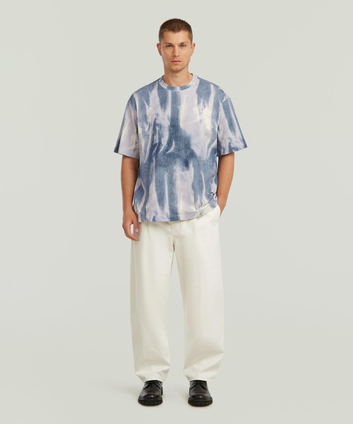 G-STAR(ジースター)の「【Safari Online掲載】Allover Loose T-Shirt/デニムフレームルーズTシャツ(Tシャツ/カットソー・メンズ・グレー系その他/ブルー系その他・X-SMALL/SMALL/MEDIUM/LARGE/X-LARGE)」の11枚目の写真