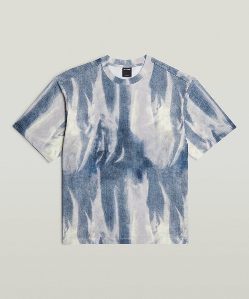 G-STAR(ジースター)の「【Safari Online掲載】Allover Loose T-Shirt/デニムフレームルーズTシャツ(Tシャツ/カットソー・メンズ・グレー系その他/ブルー系その他・X-SMALL/SMALL/MEDIUM/LARGE/X-LARGE)」の13枚目の写真