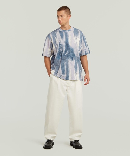 G-STAR(ジースター)の「【Safari Online掲載】Allover Loose T-Shirt/デニムフレームルーズTシャツ(Tシャツ/カットソー・メンズ・グレー系その他/ブルー系その他・X-SMALL/SMALL/MEDIUM/LARGE/X-LARGE)」の12枚目の写真